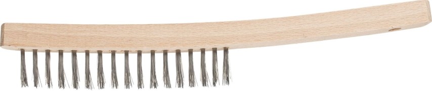 PFERD 1 ROW WIRE BRUSH STEEL WOODEN HANDLE